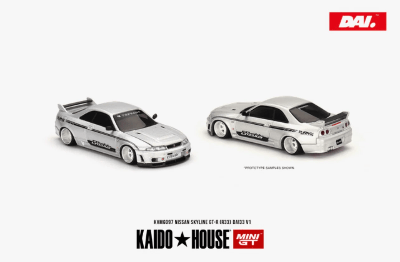 Nissan GT-R R33 DAI33 V1 KHMG097 KAIDO HOUSE MINI GT