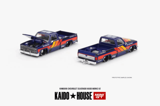 Chevrolet Silverado KAIDO WORKS V2 KHMG099 KAIDO HOUSE MINI GT