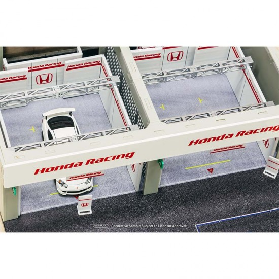 TARMAC WORKS 1/64 PIT GARAGE DIORAMA HONDA RACING