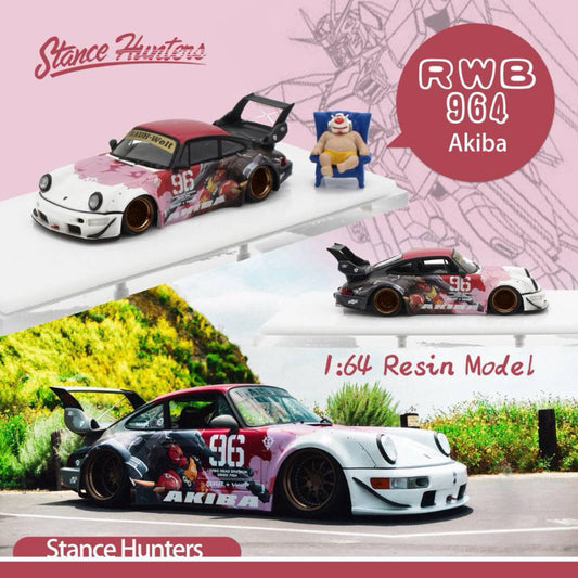 RWB Porsche RWB 964 - Akiba W/ Figure