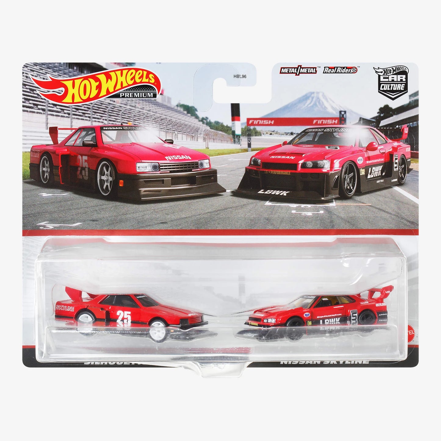 Hot Wheels Premium Car Culture 2-Pack - Nissan Skylines HOT WHEELS PREMIUM