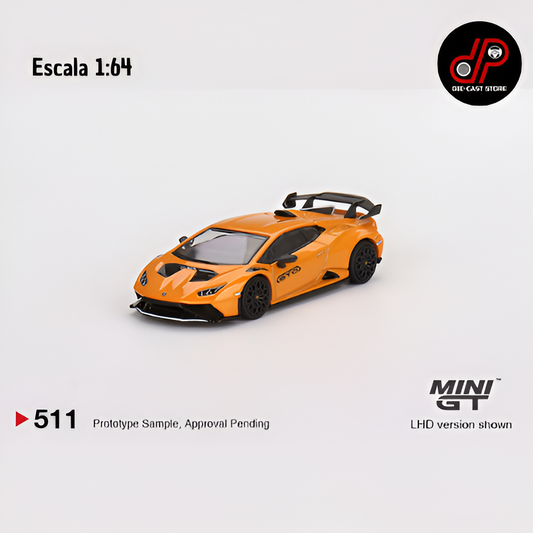 MGT00511 Lamborghini Huracan STO Arancio Borealis MINI GT