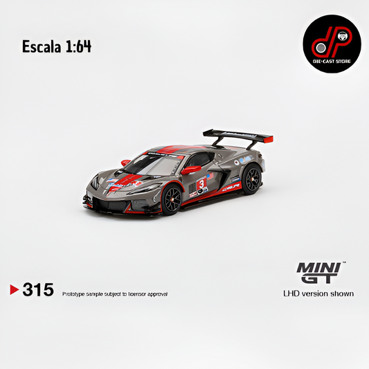 MGT00315 Chevrolet Corvette C8.R #3 2021 IMSA Sebring 12 Hours  MINI GT