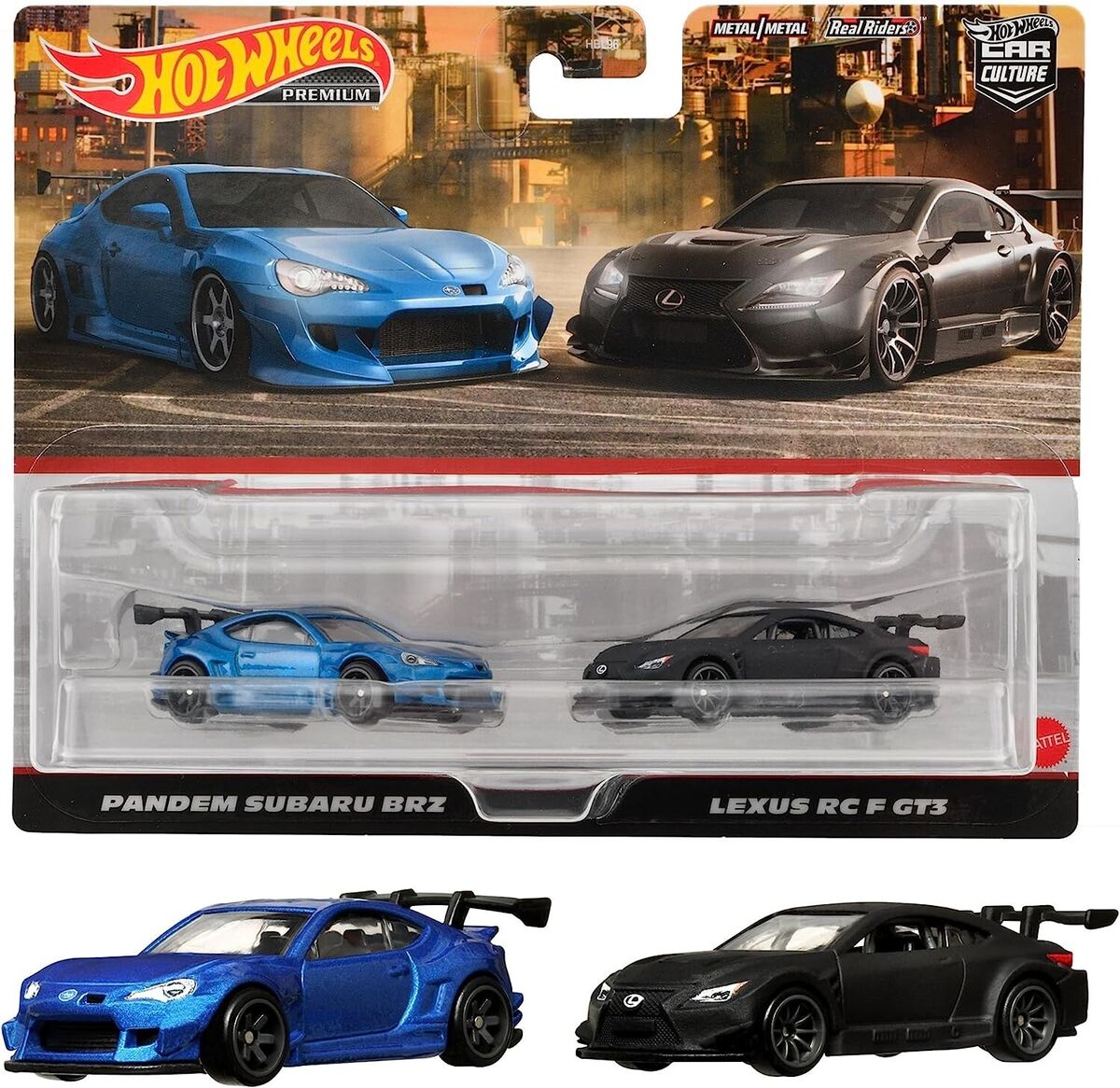 Pandem Subaru BRZ/Lexus RC F GT3 Pack 2 HOT WHEELS PREMIUM