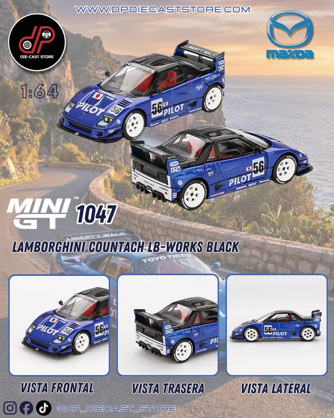 MGT01047 MAZDA AZ-1 LIBERTY WALK LB40 PILOT