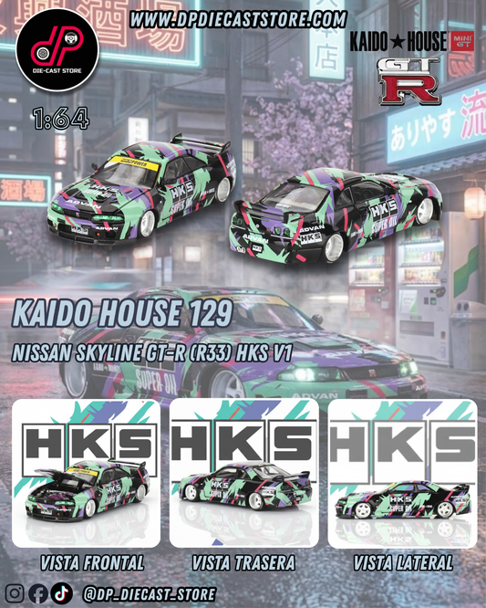 KHMG129  NISSAN SKYLINE GT-R (R33) HKS V1