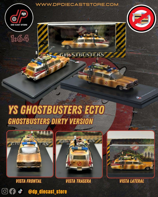 YS 1/64 GHOSTBUSTERS ECTO-1 (DIRTY VERSION)